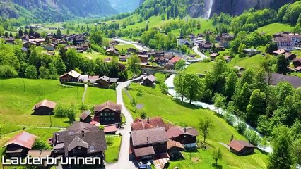 Swiss Alps Places - Drone