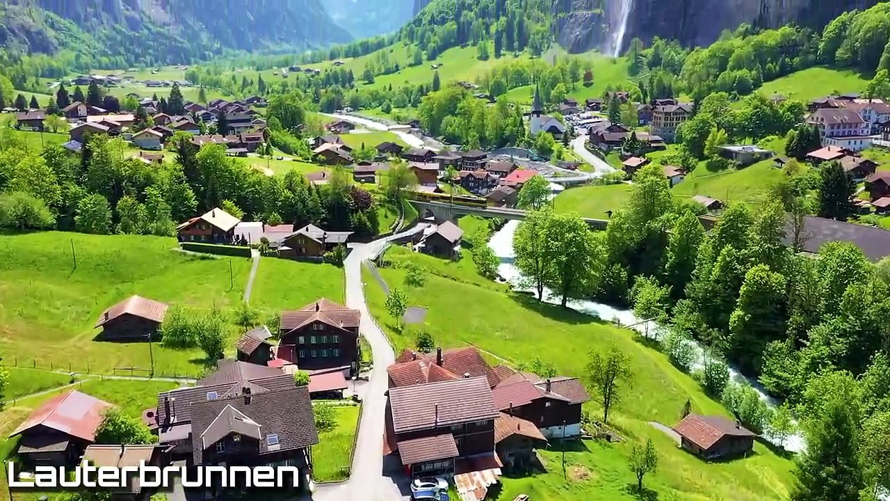Swiss Alps Places - Drone