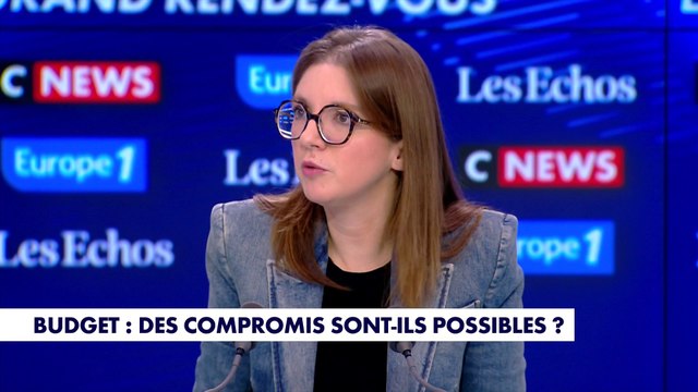 Aurore Bergé sur le budget : «Il faut un retour, à la fois aux compromis et à la raison»