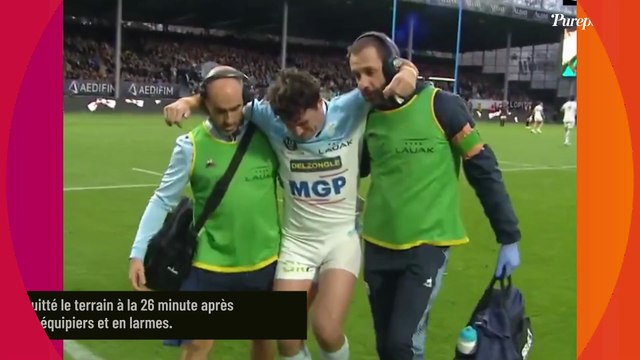 Il ne pouvait plus marcher... Sophie Tapie, premier témoin de ce qui est arrivé à son mari Baptiste Germain, des images diffusées en direct