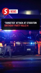 Four dead after 14 people shot at family gathering in Stockton, California