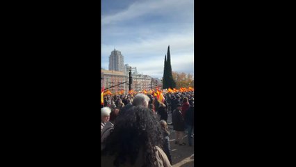 'People have the power': la manifestación del PP, al ritmo de Patti Smith