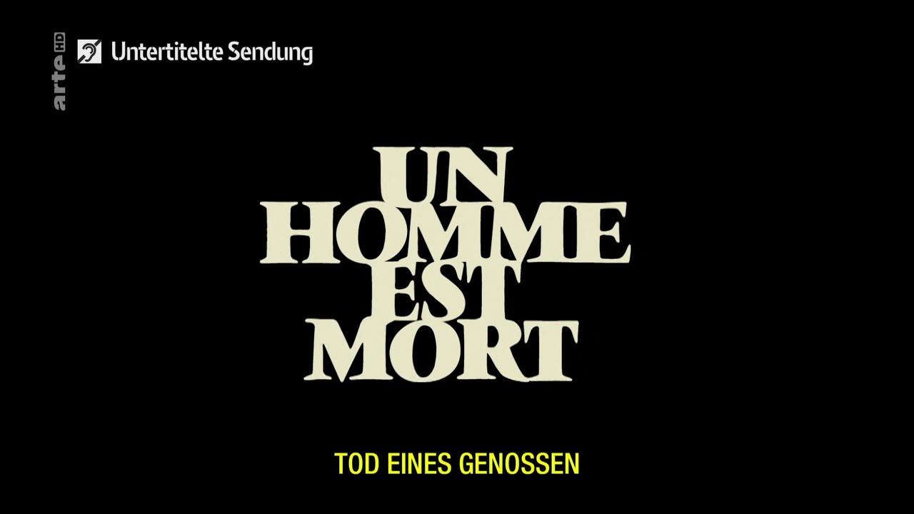 Tod eines Genossen
