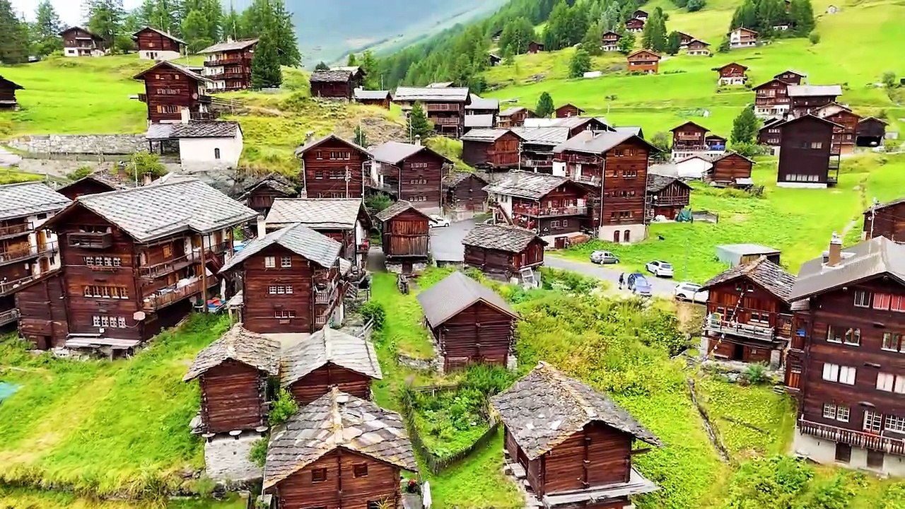 VALAIS - Switzerland Places - Drone
