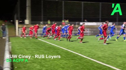 D3 ACFF : RUW Ciney - RUS Loyers