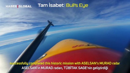 Bayraktar KIZILELMA'dan dünyada bir ilk! Havadan havaya füze ile hedefini vurdu