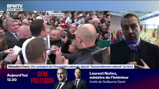 Sébastien Chenu (RN): Nous sommes dans un moment où l'extrême gauche ne cherche pas à battre dans les urnes mais à empêcher de s'exprimer
