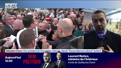 Sébastien Chenu (RN): "Nous sommes dans un moment où l'extrême gauche ne cherche pas à battre dans les urnes mais à empêcher de s'exprimer"