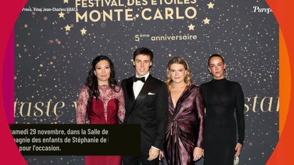 Le prince Albert de Monaco de sortie avec les trois enfants de sa soeur Stéphanie : Louis, Pauline et Camille réunis pour une soirée spéciale