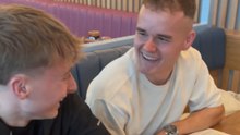 Woman surprises boyfriend by having his best friends join his birthday trip