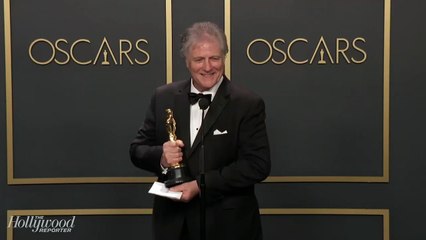 Donald Sylvester Discusses Best Sound Editing Win For 'Ford v Ferrari' Backstage at Oscars 2020