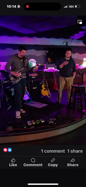 Stevie Ray Vaughan cover - Pride and Joy - live