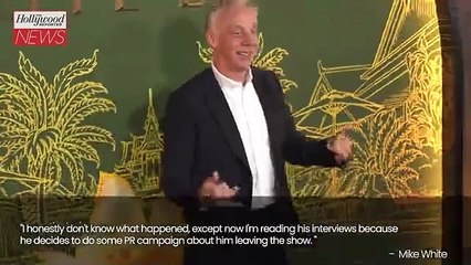 Mike White Slams 'White Lotus' Composer Leaving the Show: "He Didn't Respect Me" | THR News Video