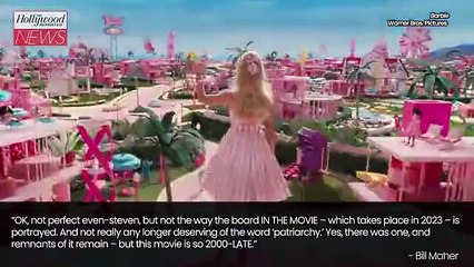 Bill Maher Criticizes "Preachy, Man-Hating" 'Barbie' | THR News