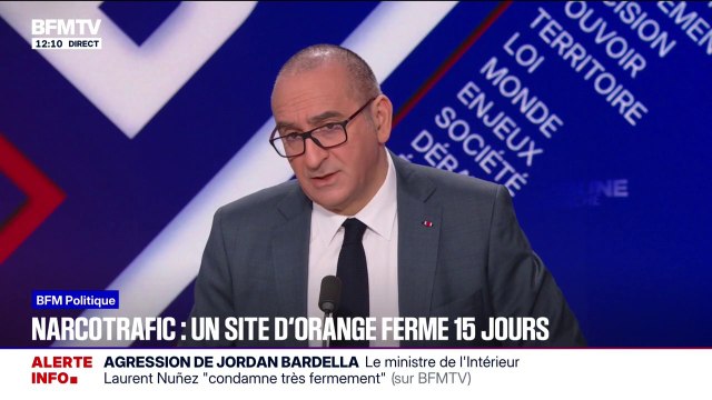Narcotrafic: On n'a pas perdu le combat , assure Laurent Nuñez