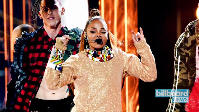 Janet Jackson Receives BBMAs Icon Award & Performs Medley of Hits | Billboard News