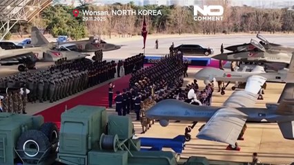 Coreia do Norte: Kim Jong Un e filha assinalam aniversário da força aérea