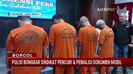 Duplikasi Kunci hingga STNK Palsu, 4 Terduga Pelaku Sindikat Pencurian Mobil Ditangkap | BORGOL