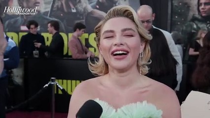 Florence Pugh on How Working on Marvel Films Like 'Thunderbolts*' is Different Than Other Movies | THR Video