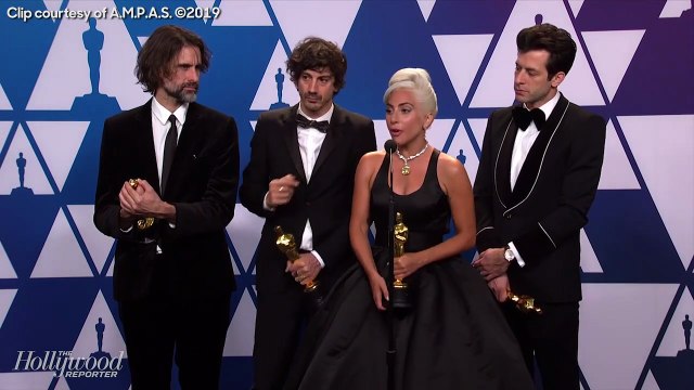 Lady Gaga, Mark Ronson Talk Shallow Oscar Win Backstage | Oscars 2019