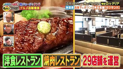 帰れマンデー見っけ隊!!2025年日11月30日ポツンと一軒家×帰れマンデー 豪華コラボSP 所ジョージが過酷旅に初参戦！「ポツンとグルメ自販機」売上1位を当てるまで帰れない旅