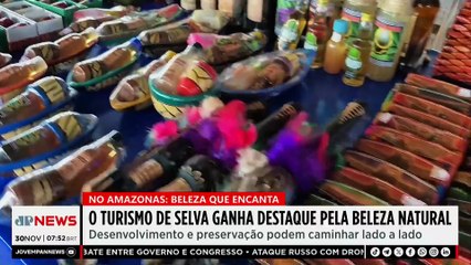 Turismo de selva ganha força na Amazônia