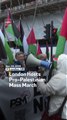 London Hosts Pro-Palestinian Mass March