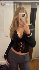 Very beautiful girl: Alina_mtsn  Instagram story