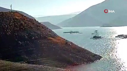 Baraja uçan otomobilin güvenlik kamerası görüntüleri ortaya çıktı