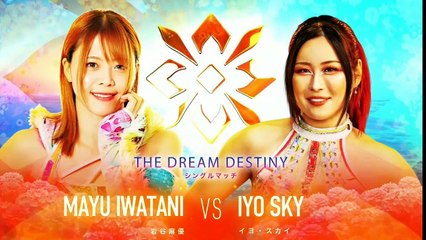MARIGOLD Grand Destiny Mayu Iwatani vs Iyo Sky