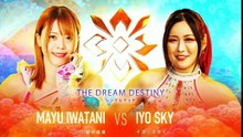 MARIGOLD Grand Destiny Mayu Iwatani vs Iyo Sky
