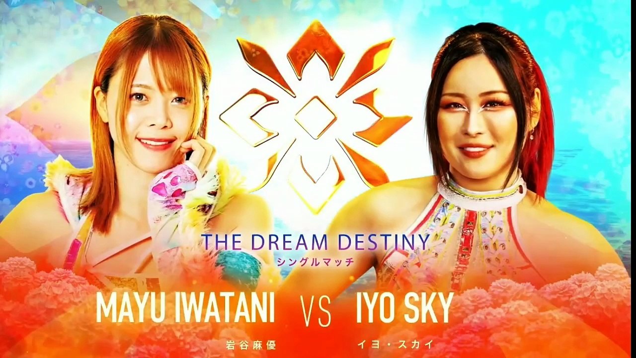 MARIGOLD Grand Destiny Mayu Iwatani vs Iyo Sky