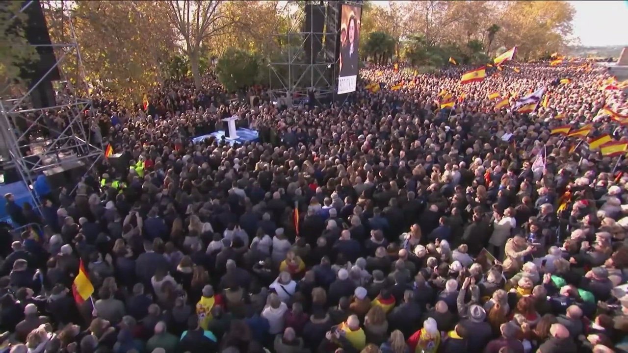 Ayuso pide a los españoles que no se "acostumbren a lo que no es normal"