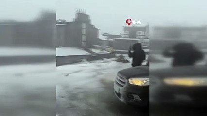 Uludağ’da kar yağışı etkisini gösterdi