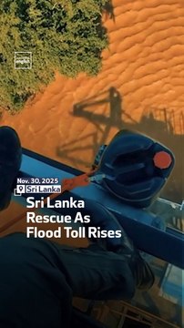 Sri Lanka Rescue As Flood Toll Rises