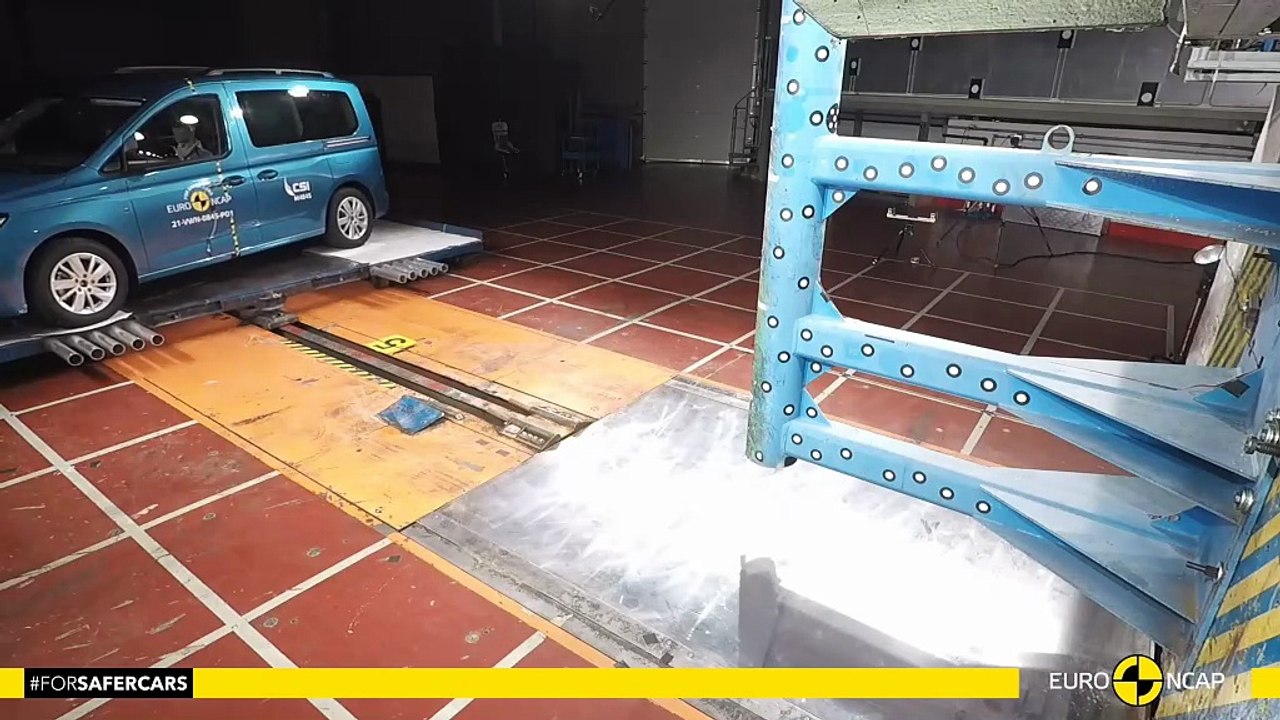 Le ludospace compact Volkswagen Caddy obtient quatre étoiles sur cinq étoiles aux crash-tests Euro NCAP 2025