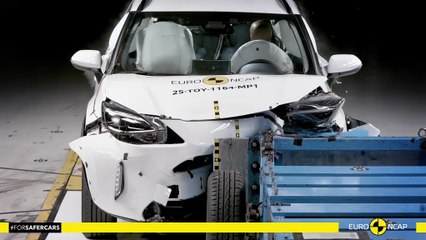 Le crossover urbain Toyota Yaris Cross obtient quatre étoiles sur cinq étoiles aux crash-tests Euro NCAP 2025
