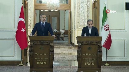 İran Dışişleri Bakanı Arakçi: "Terörle mücadelede karşılıklı iş birliğine bağlıyız"