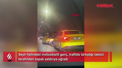 İstanbul'da taksici dehşeti! 'Sopayla kafama 10 defa vurdu'