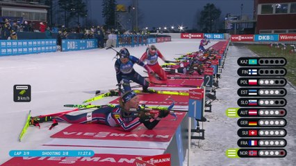Le résumé du relais mixte simple - Biathlon - Coupe du monde