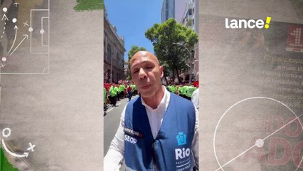 Marcus Belchior sobre a situação de segurança com marquises em festa do Flamengo