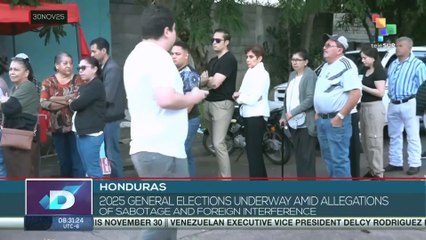 Honduras | 2025 General Elections underway amid allegations of sabotage and foreign interference