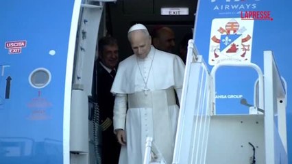 Libano, Papa Leone XIV è arrivato a Beirut: le immagini dall'aeroporto