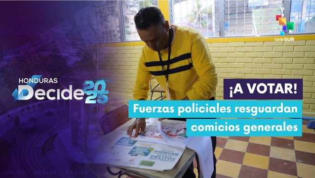 Hondureños deciden el futuro del país en elecciones generales
