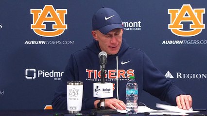 Auburn's DJ Durkin after Iron Bowl Loss: 'We had Chances to Win that Game'