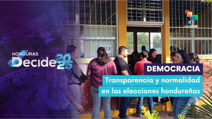 Hondureños defienden su democracia ante injerencia de EE.UU.