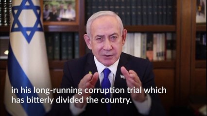 Benjamin Netanyahu submits request for pardon in corruption trial