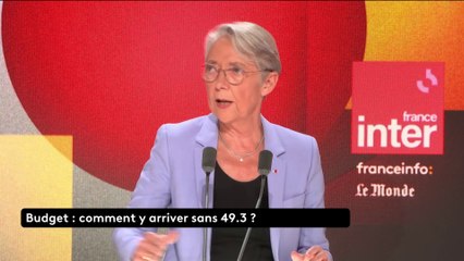 Elisabeth Borne et sa réforme des retraites