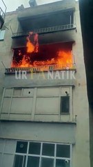 Şanlıurfa’da İtfaiye, Polis ve Sağlık Birimleri Peş Peşe Harekete Geçti