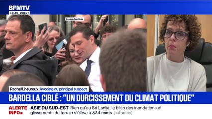 Jordan Bardella visé par un œuf: l'avocate du principal suspect dément tout lien de son client avec l'extrême gauche